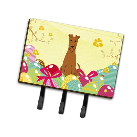 Carolines Treasures Easter Eggs Irish Terrier Leash or Key Holder BB6062TH68